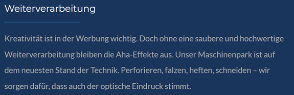 Druckmittel Gestaltung 